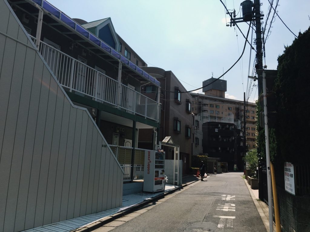 西新井駅東側の住宅街