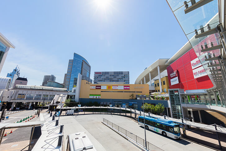 川崎駅の風景