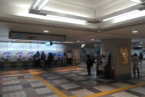 京急上大岡駅のきっぷ売り場