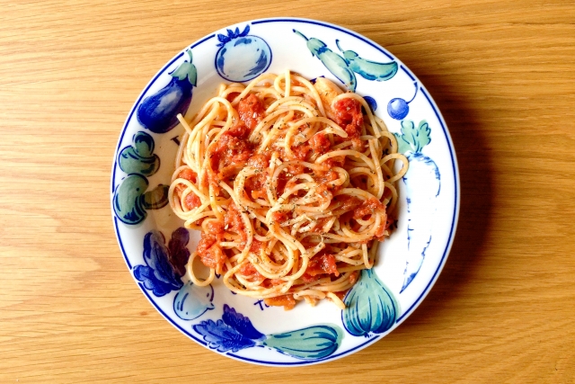 手作りトマトスパゲッティ
