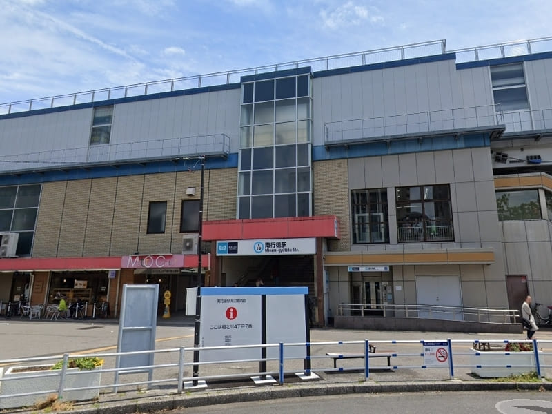 南行徳駅の風景