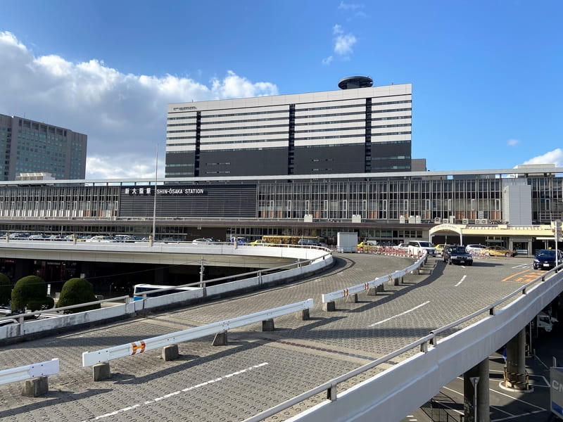 新大阪駅の風景