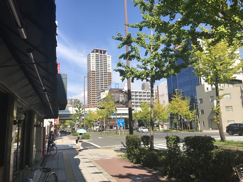 桜川駅周辺の景色