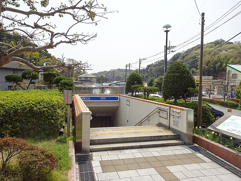 舞岡駅出口の周辺の景色