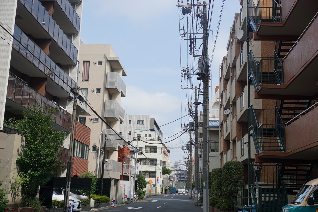 菊川駅周辺の住宅街