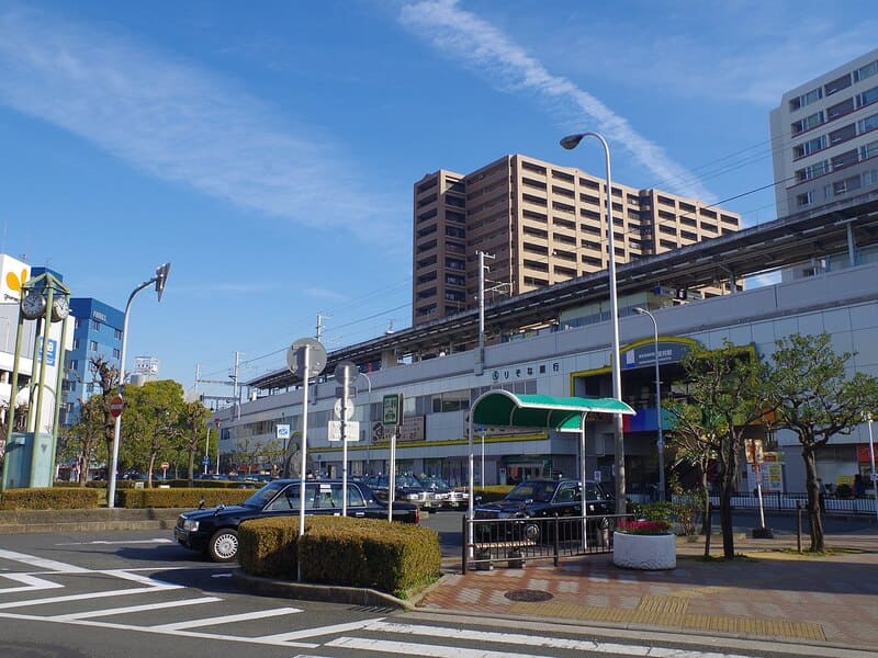 深井駅の風景
